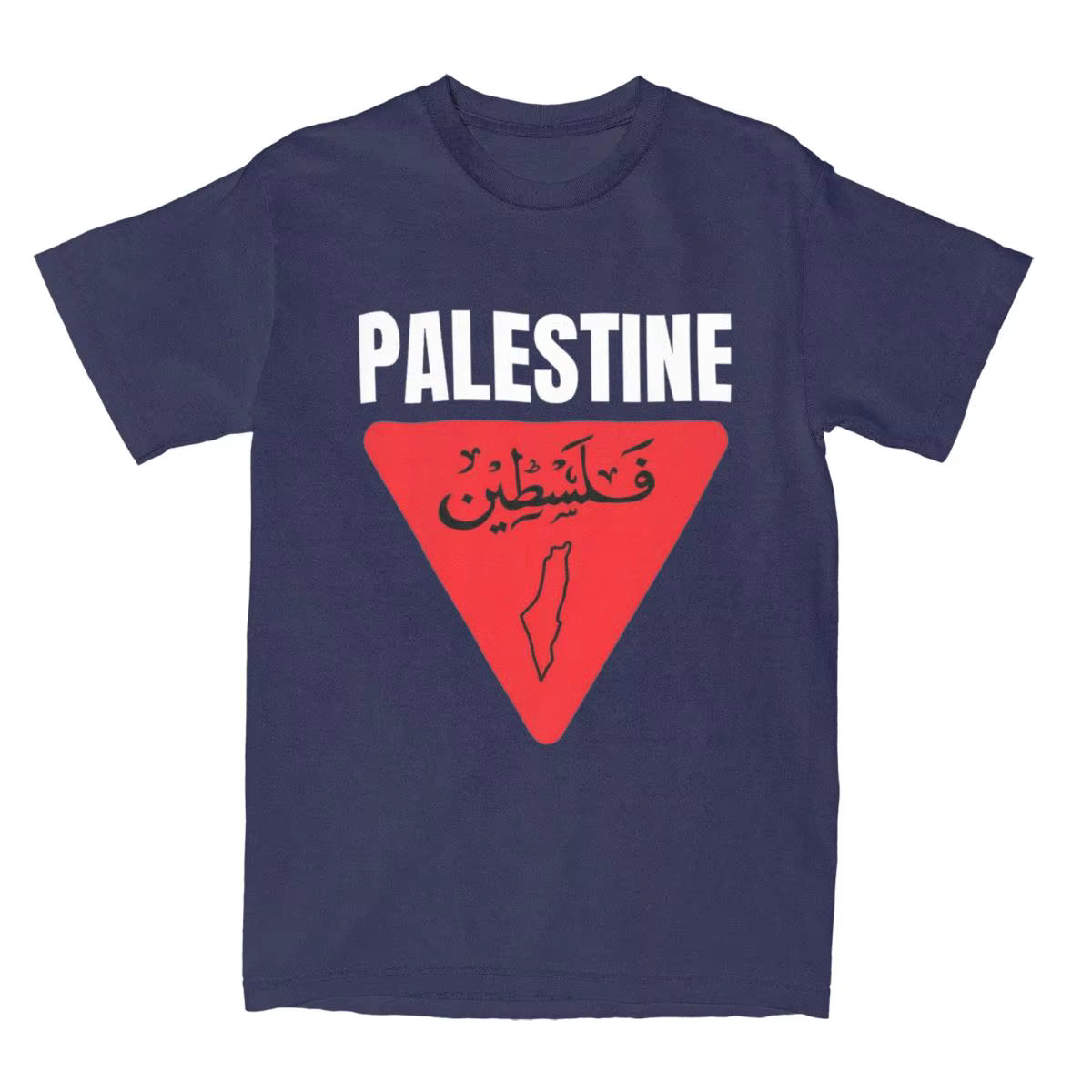 Mens T Shirt Palestine Map T Shirts Fashion Palestinian Flag Summer Tees Vintage Print Cotton Clothing Gift Idea