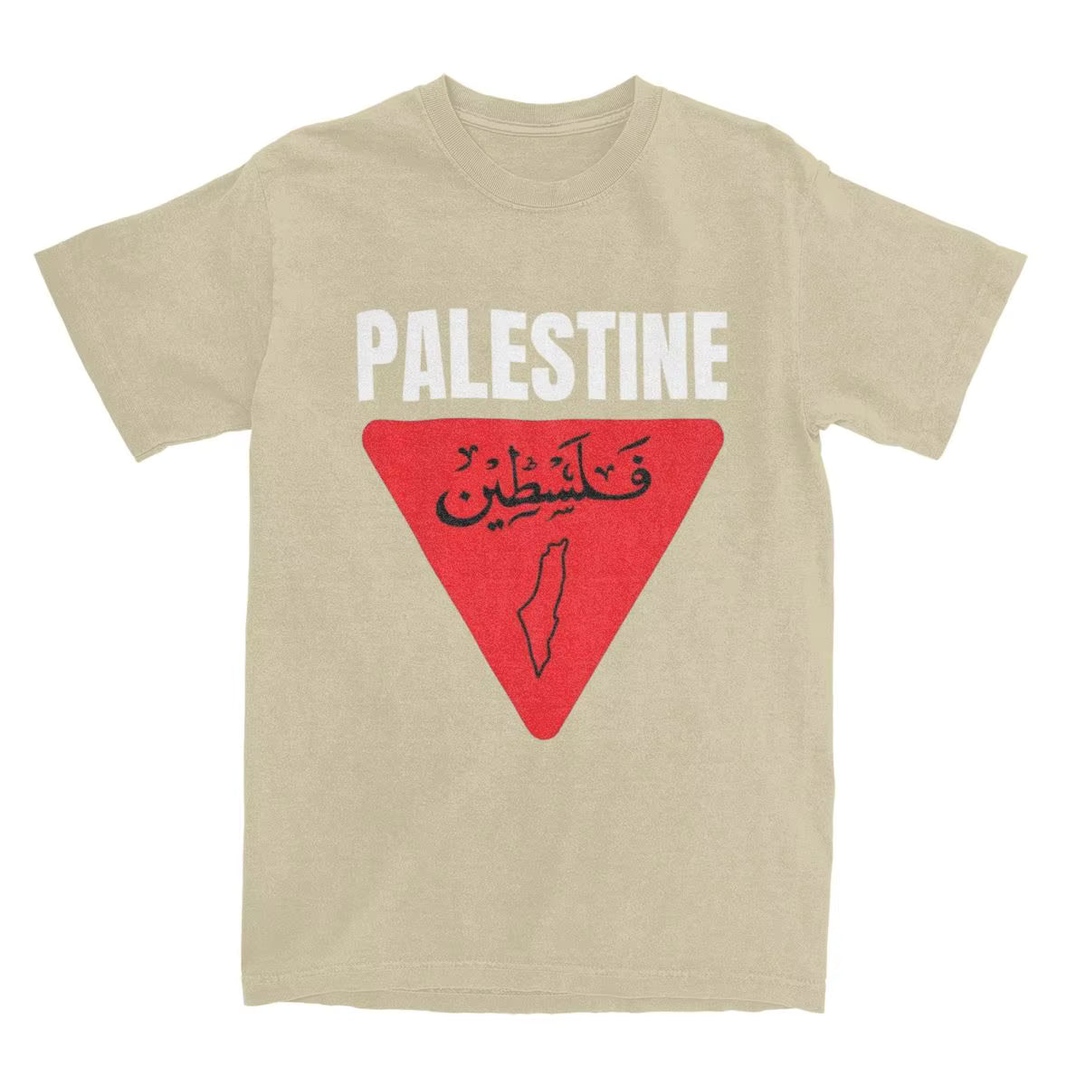 Mens T Shirt Palestine Map T Shirts Fashion Palestinian Flag Summer Tees Vintage Print Cotton Clothing Gift Idea