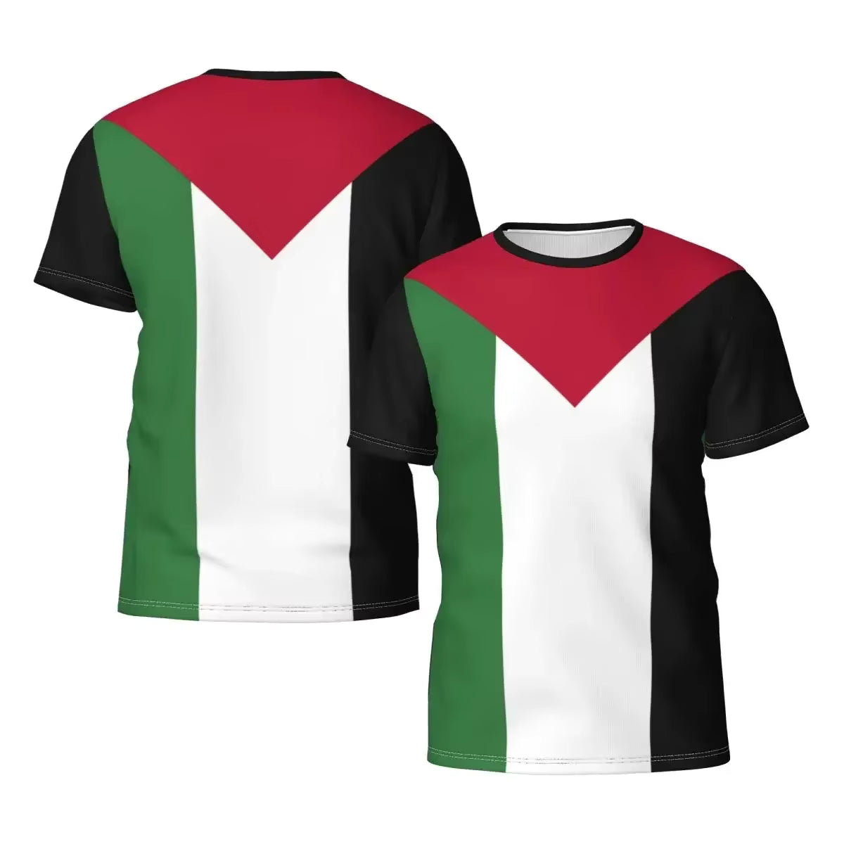 Palestine Flag Printed T Shirts Men Women Summer Casual Short Sleeve Tee Shirt Sports 2024 New In Fashion National Streetwear