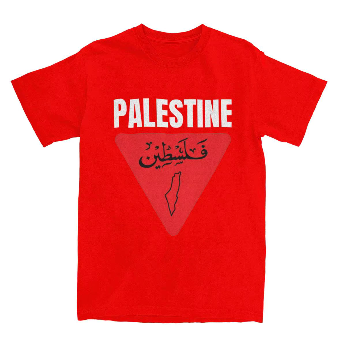 Mens T Shirt Palestine Map T Shirts Fashion Palestinian Flag Summer Tees Vintage Print Cotton Clothing Gift Idea