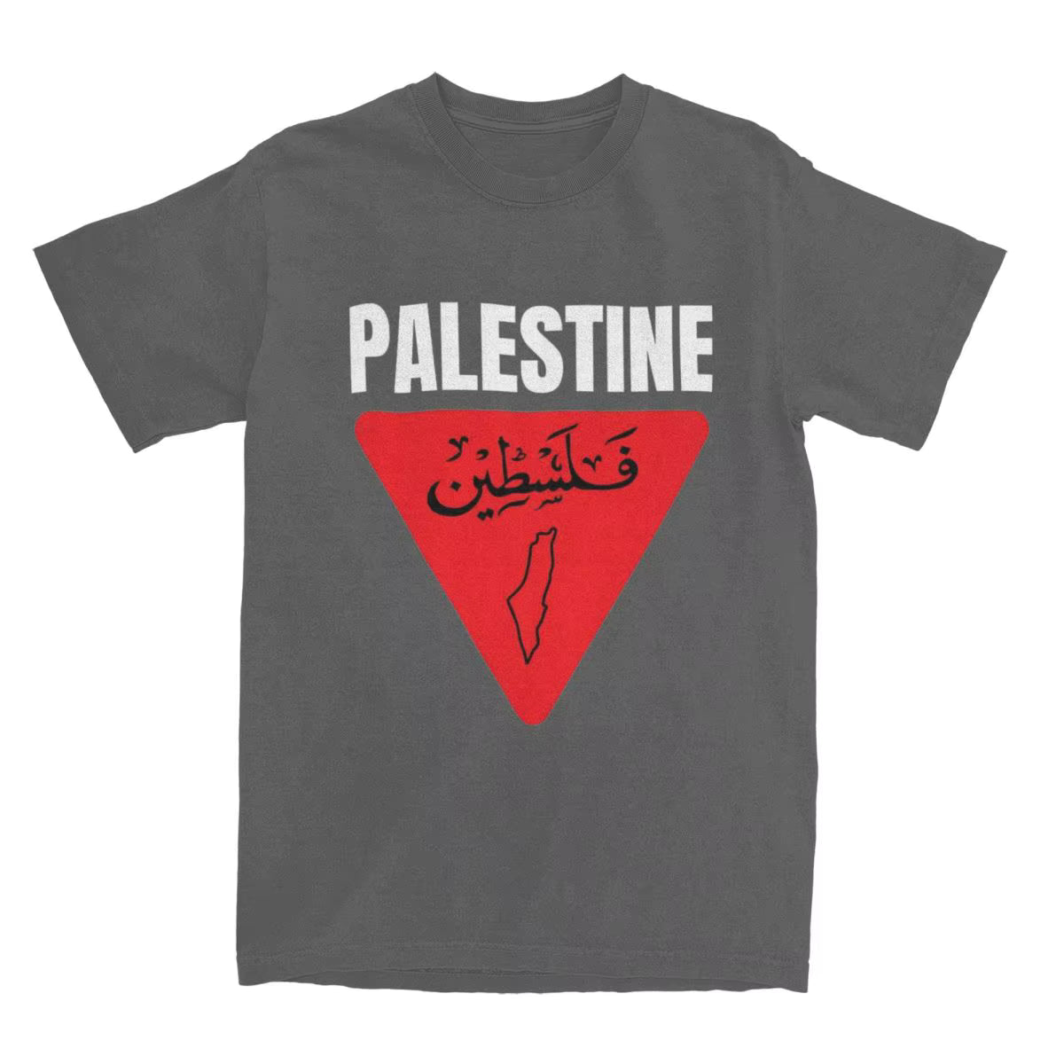 Mens T Shirt Palestine Map T Shirts Fashion Palestinian Flag Summer Tees Vintage Print Cotton Clothing Gift Idea