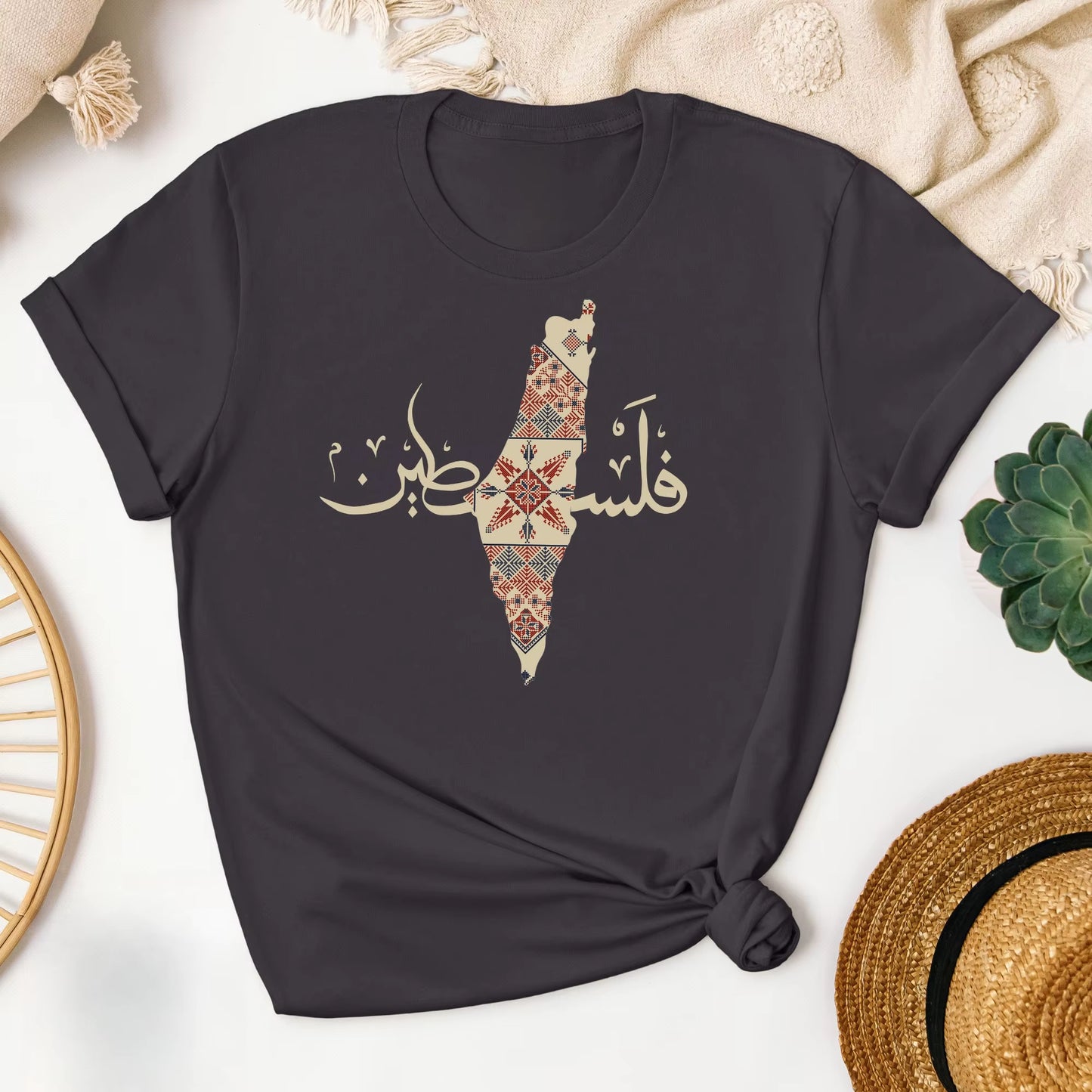Palestine Traditional Shirt, Palestine T-shirt, Free Palestine Indipendence Tee, Palestine Women Gift, Palestinian Merch Gift