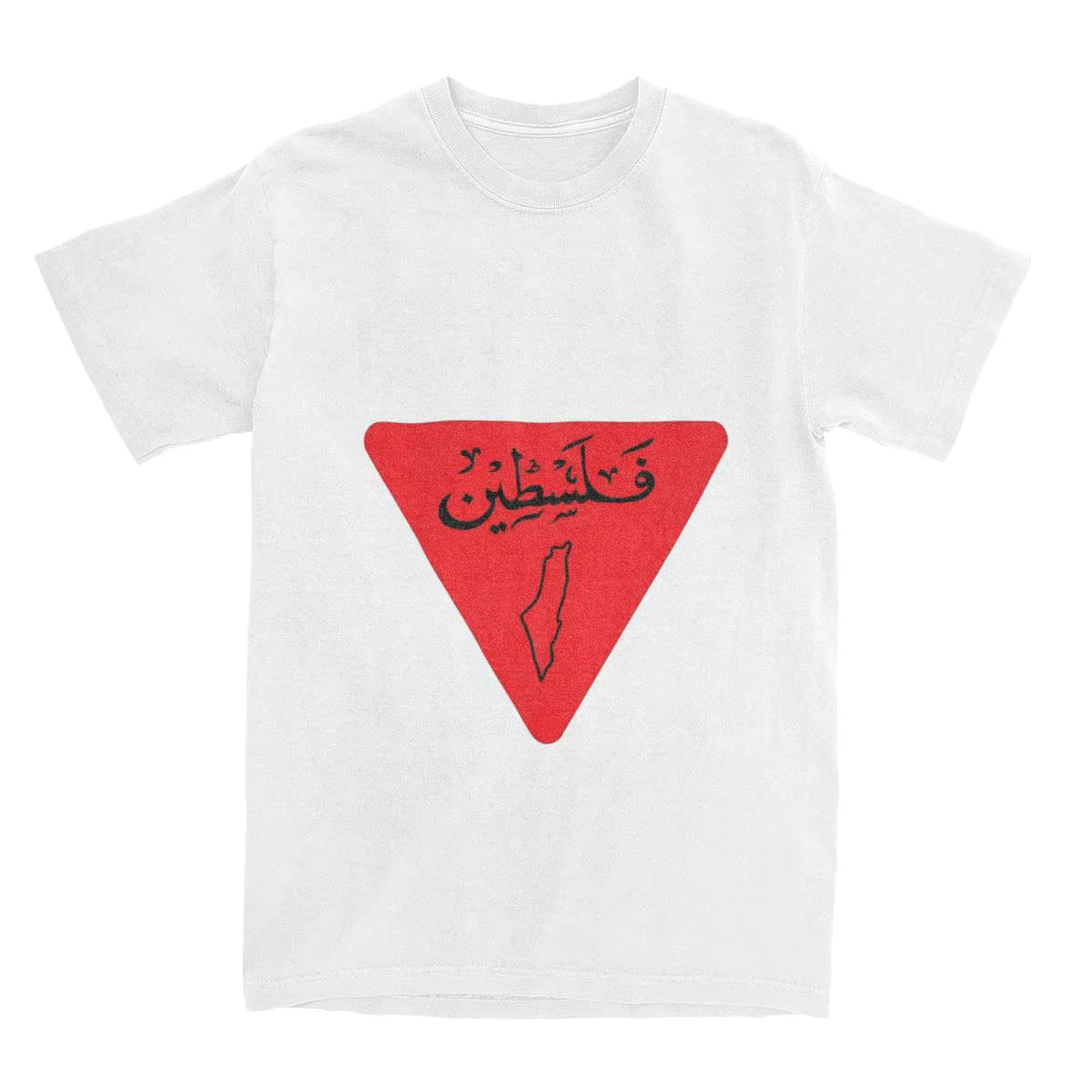 Mens T Shirt Palestine Map T Shirts Fashion Palestinian Flag Summer Tees Vintage Print Cotton Clothing Gift Idea